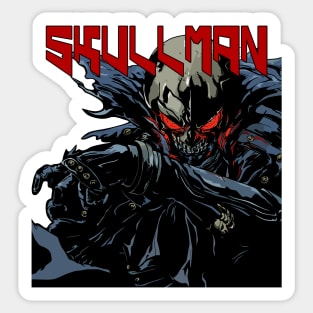 Skull Man Sticker